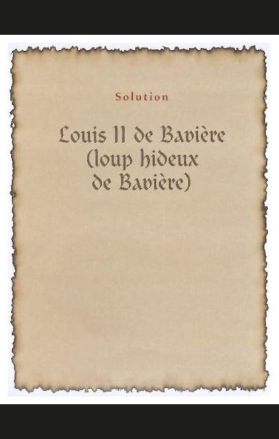 Le souverain&nbsp;: la solution