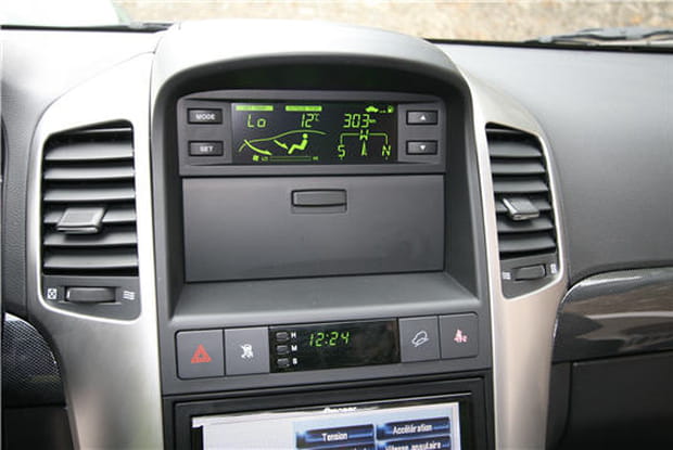 Une console centrale dont la présentation est originale