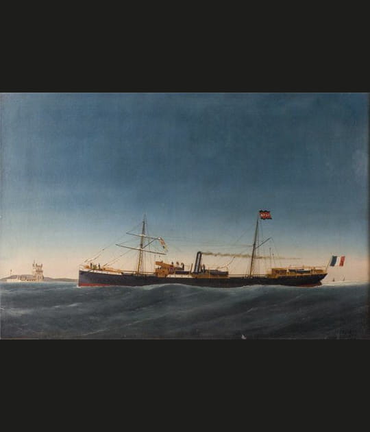 Huile sur toile du Circassie