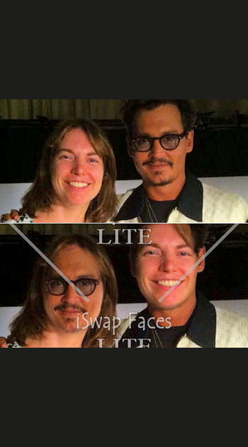 iSwap Faces, pour &eacute;changer deux visages dans une photo