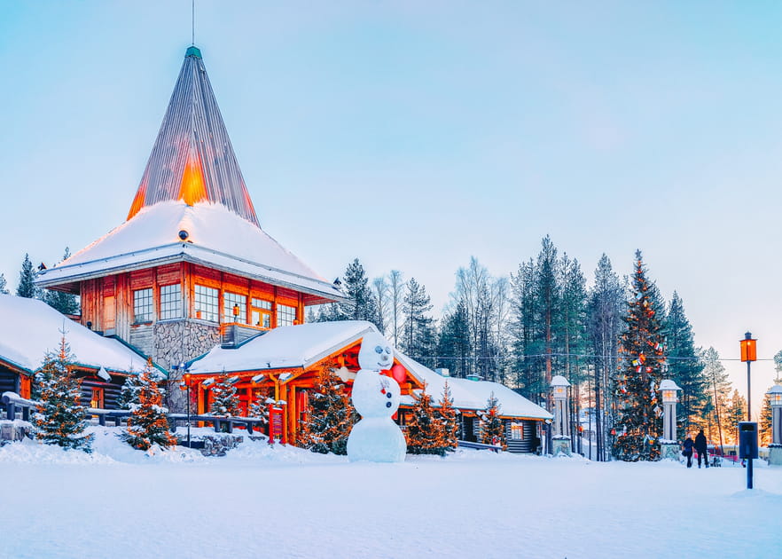 Ces lieux o&ugrave; s'impr&eacute;gner de la magie de No&euml;l&nbsp;: dans le village du P&egrave;re No&euml;l, &agrave; Rovaniemi