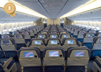la classe éco d'air canada