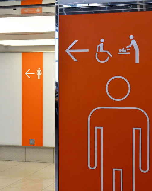 Des toilettes sales