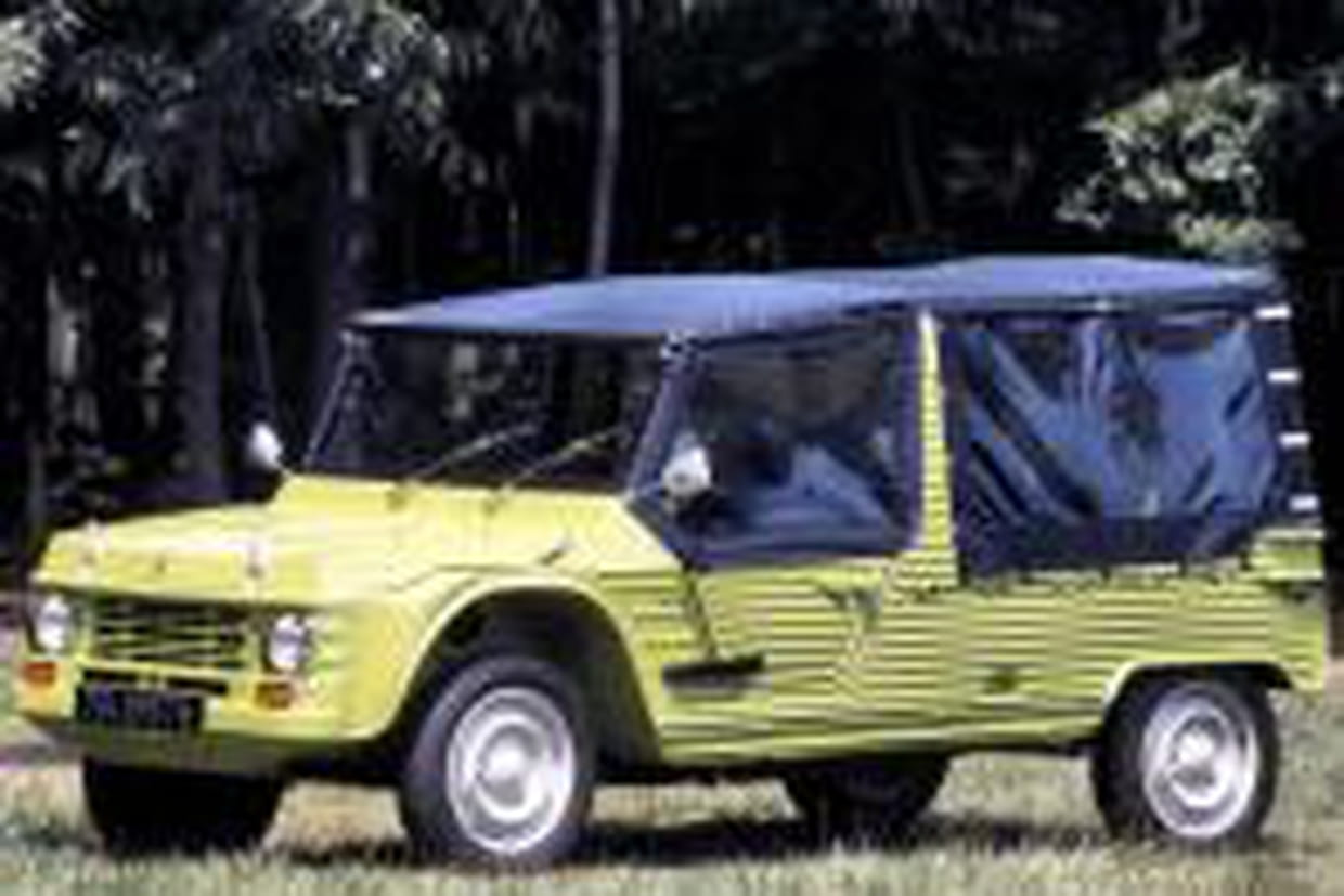 Dromadaire De Courses Modèle De Voiture Citroën Citroën Méhari