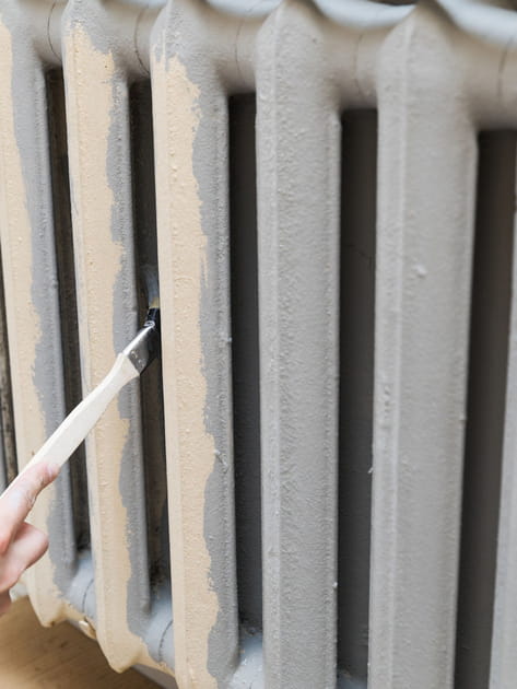 Repeindre un radiateur