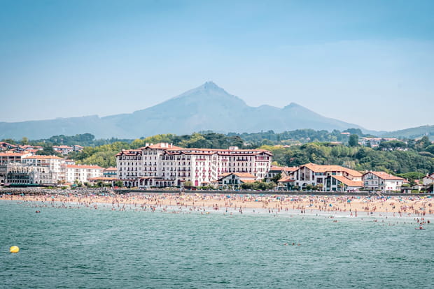 Hendaye et sa plage la plus longue de la côte basque