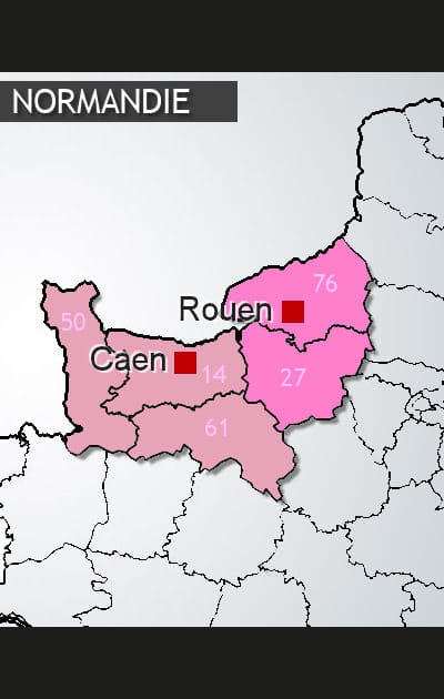 La Normandie r&eacute;unifi&eacute;e