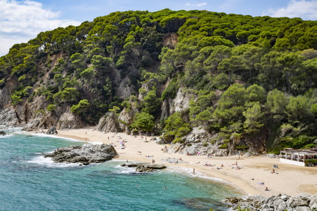 Cala Sa Boadella, Lloret del Mar, Espagne