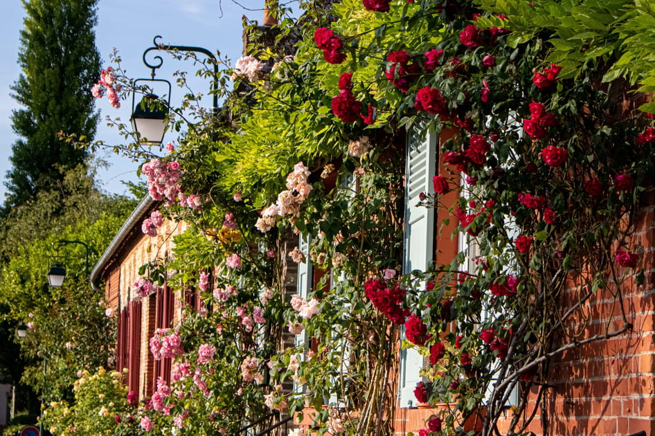 Gerberoy, le &quot;village aux mille rosiers&quot;