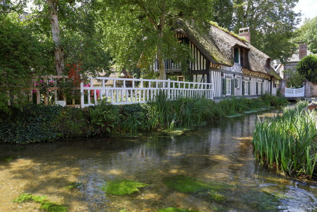 Veules-les-Roses, plus beau village de France de la côte d'Albâtre