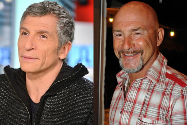 Nagui et Vincent Lagaf'