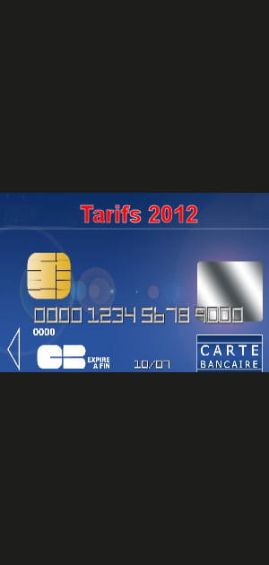 Qui propose la carte bancaire la moins ch&egrave;re en 2012&nbsp;?