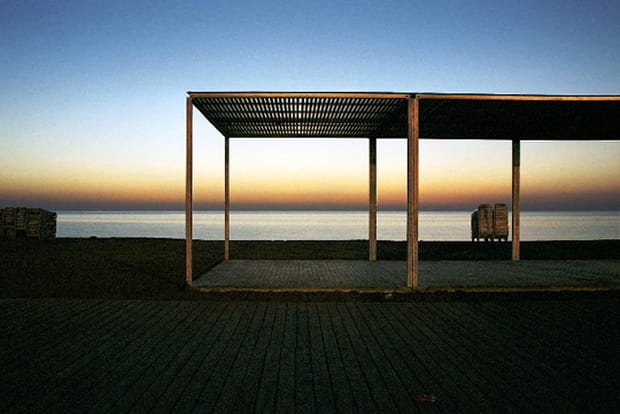 La plage de Barcelone
