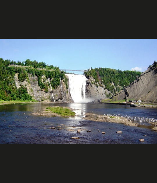 La plus haute chute du Qu&eacute;bec