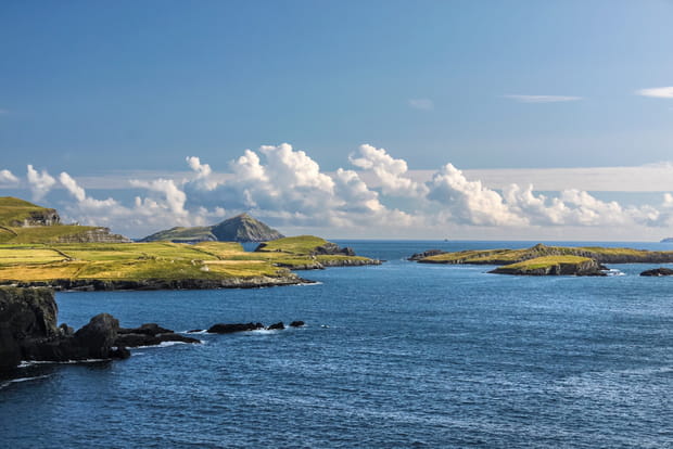 Les îles Skellig en Irlande