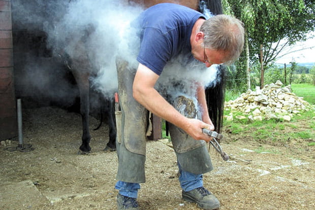 Le maréchal ferrant
