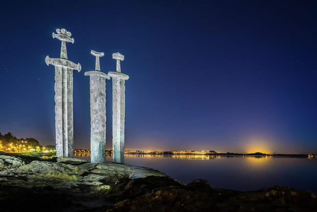 Le monument Sverd i fjell