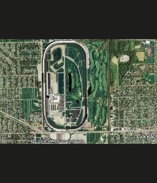 Le speedway d'Indianapolis