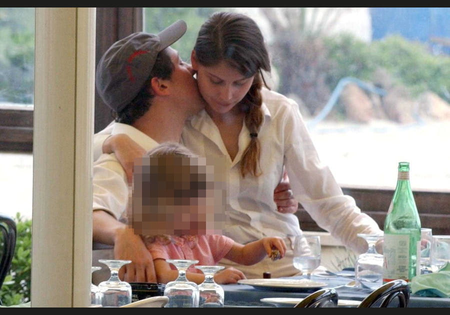 Laetitia Casta et ses enfants Sahteene, Orlando et&nbsp;Athena