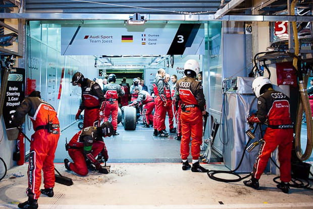 Ambiance "Urgences" chez Audi