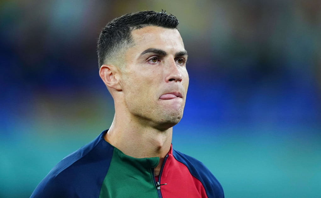 Les larmes de Cristiano Ronaldo