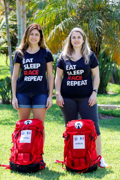 Laetitia et Aurélie