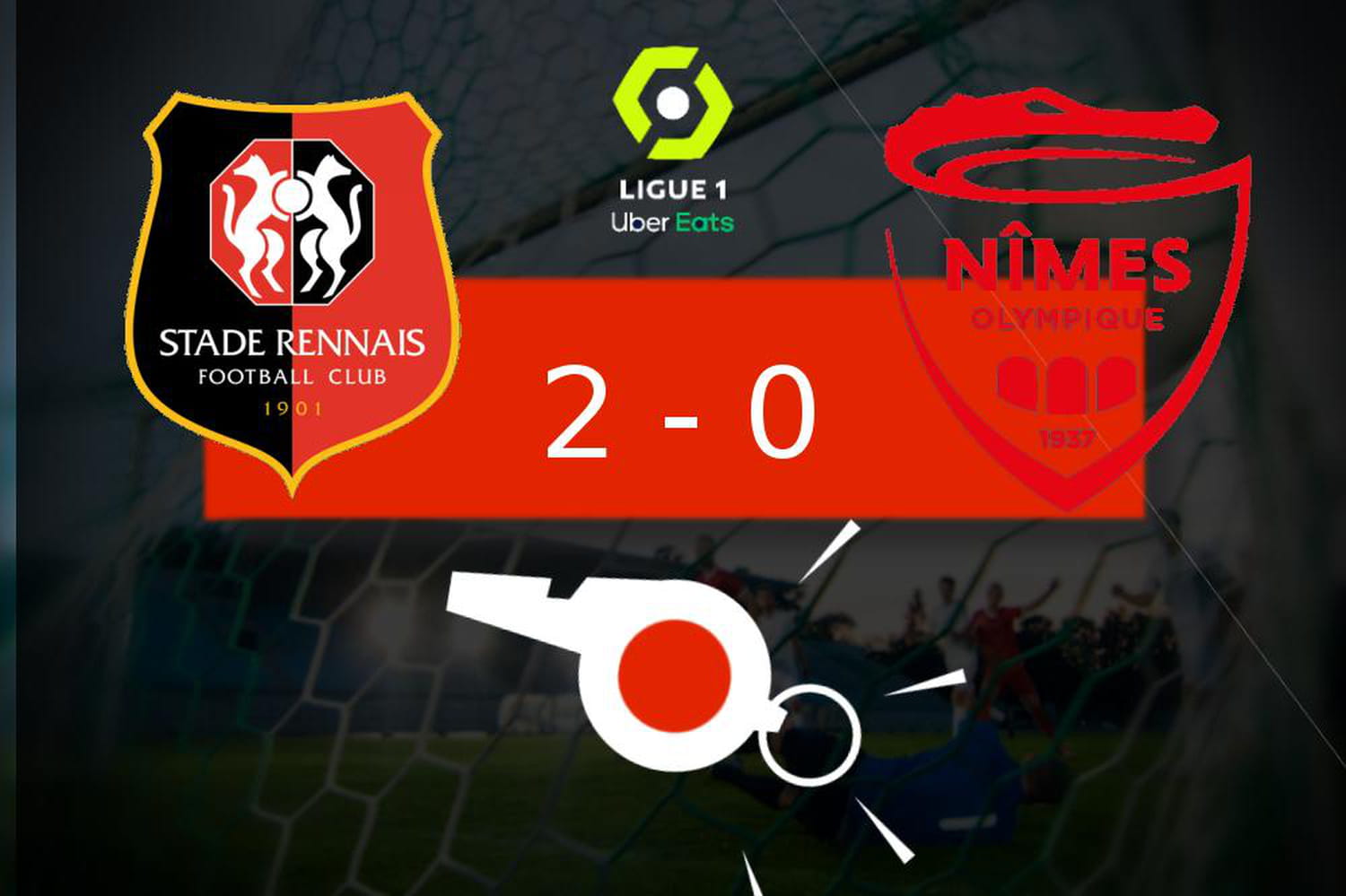 Rennes Nimes Joli Coup Pour Le Stade Rennais Sur Sa Pelouse 2 0 Le Resume De