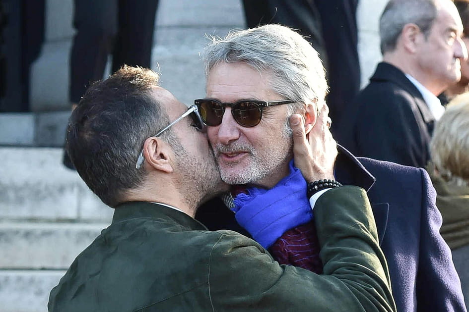 Antoine de Caunes et Jos&eacute; Garcia