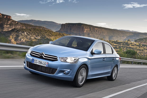 3e berline compacte la moins chère : Citroën C-Elysée