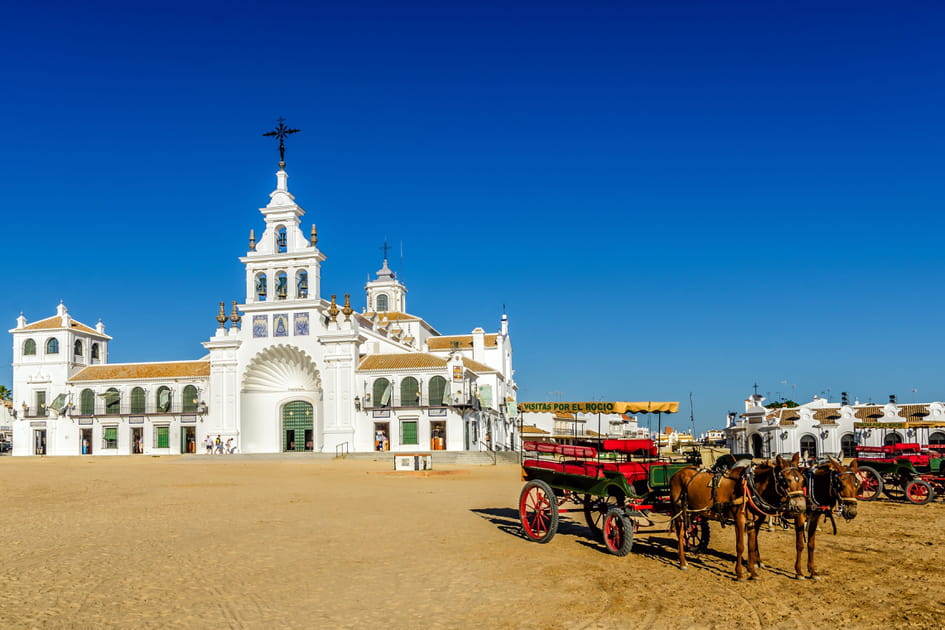 El Roc&iacute;o, le village du far west en Andalousie