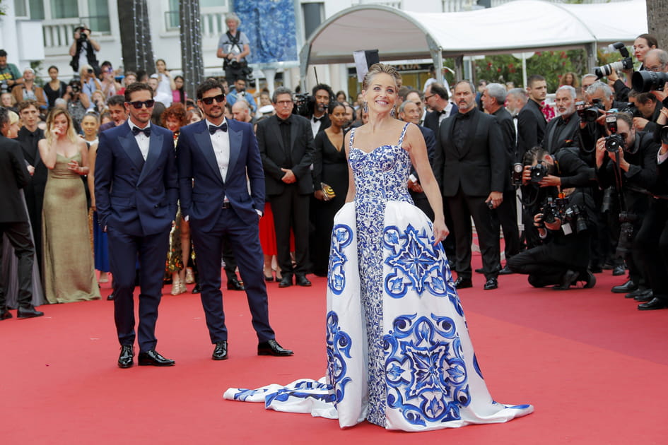 Sharon Stone fait le show