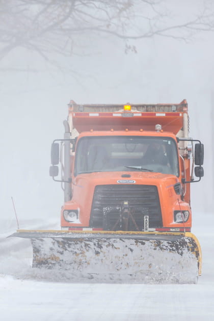 Une temp&ecirc;te de neige dangereuse