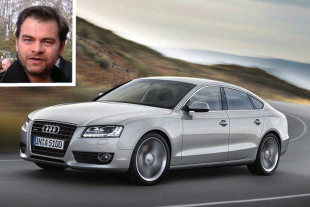 Clovis Cornillac roule en A5 Sportback
