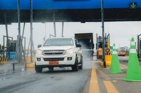 Des champignons contaminants s&egrave;ment la panique, des arches de d&eacute;sinfection install&eacute;es aux p&eacute;ages pour emp&ecirc;cher la propagation