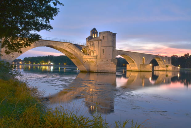 Le pont d'Avignon, parfait pour une escapade romantique