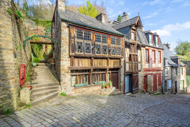 Dinan, une ville au cachet médiéval en Bretagne
