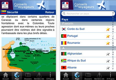 conseils aux voyageurs par le ministère des affaires étrangères et européennes 