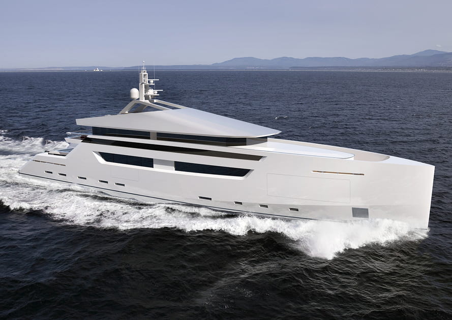 49m Yacht Concept de Nick Mezas Yacht Design