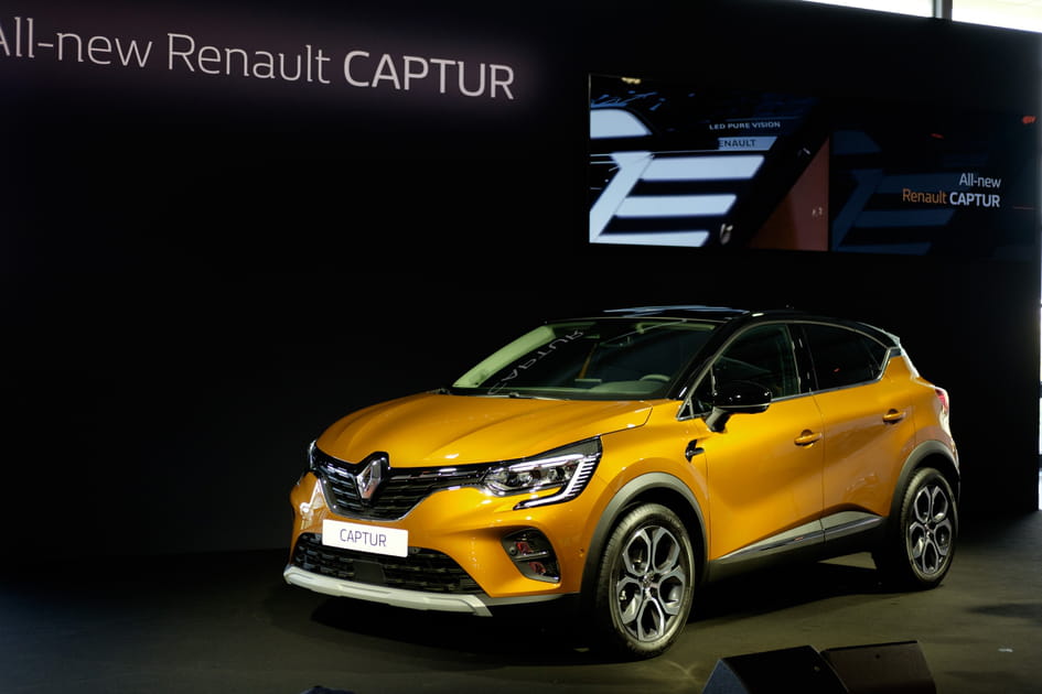 La face avant du nouveau Renault Captur