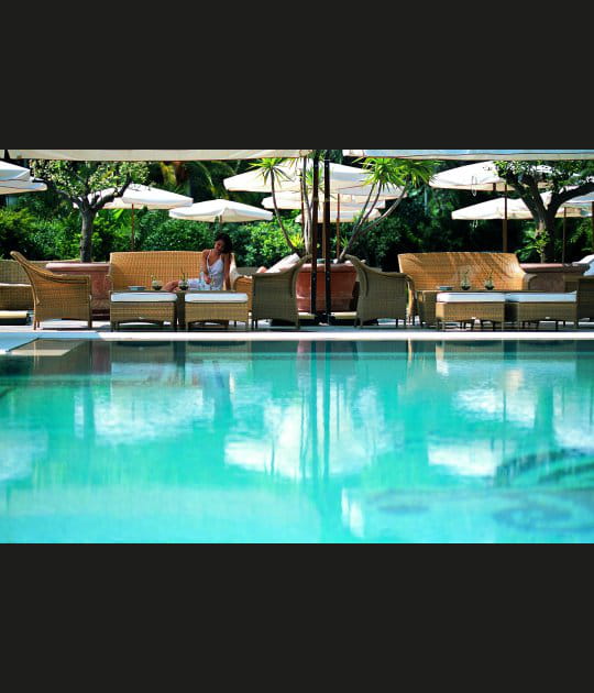 Jardin et piscine