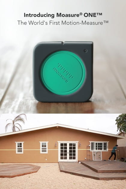 Moasure ONE, mesurez les objets par simple d&eacute;placement