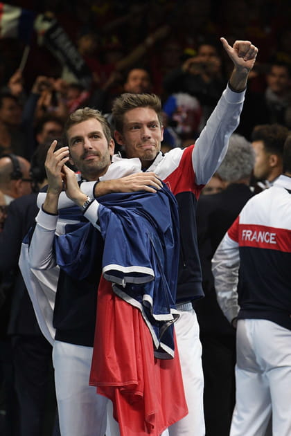 Benneteau et Mahut ont s&eacute;ch&eacute; leurs larmes