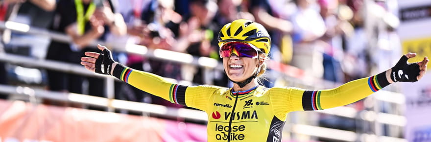 DIRECT. Tour de France femmes&nbsp;: irr&eacute;sistible, Pauline Ferrand-Pr&eacute;vot &eacute;coeure la concurrence et s'empare du maillot jaune, le classement