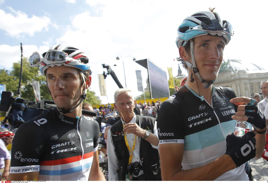 Andy et Franck Schleck