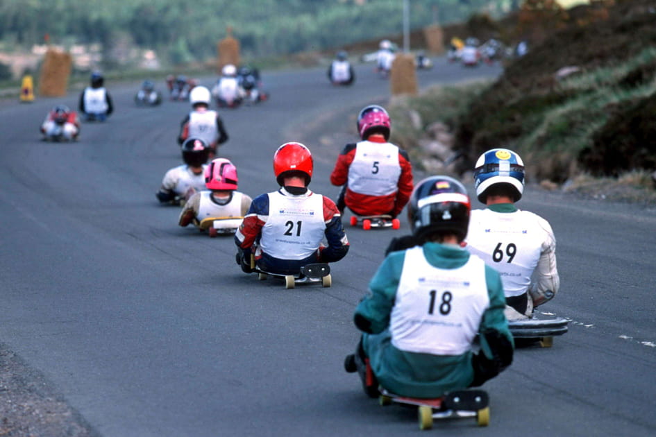 La streetluge, de la glisse sans la neige