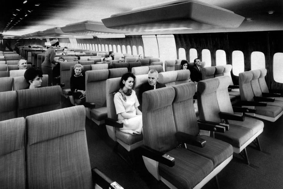 1966, l'arriv&eacute;e du Boeing 747 Jumbo