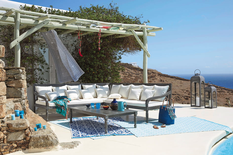 Des tapis pour sublimer la terrasse