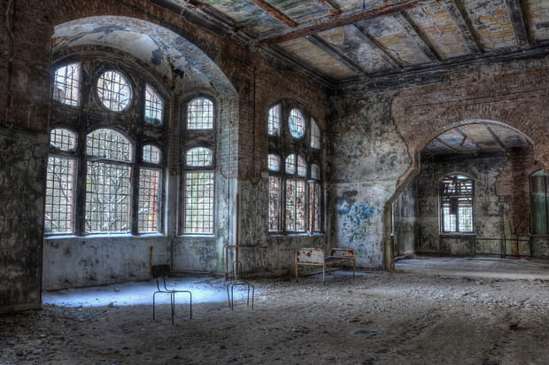Le sanatorium de Beelitz