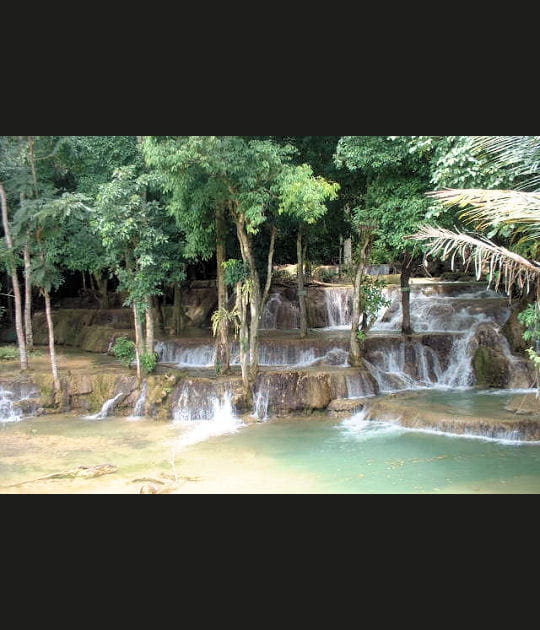 Les chutes de Kuang Si, Laos