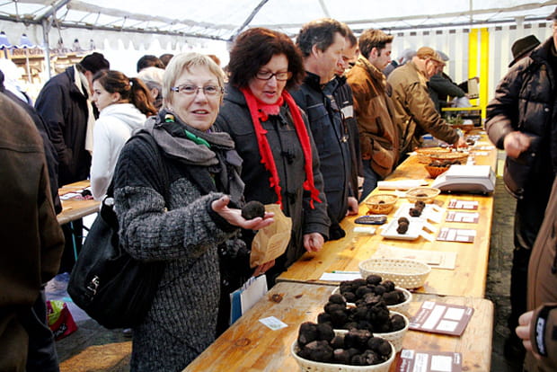 Le grand marché aux truffes